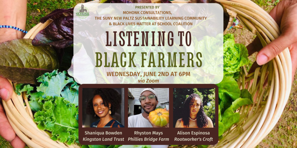 Poster for Listening to Black Farmers