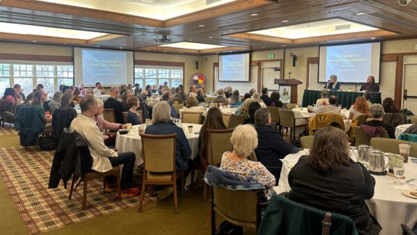 Crowd in Mohonk Conference Center